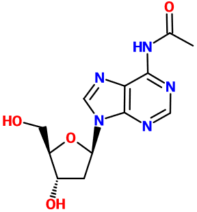 (image for) MC081306 N6-Acetyl-2'-deoxyadenosine